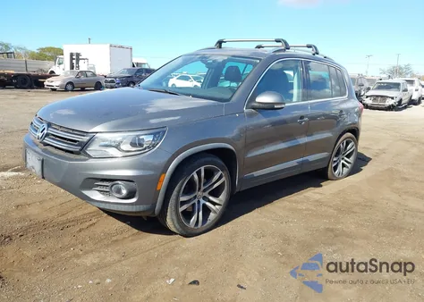 2017 Volkswagen Tiguan 2.0T Sel из США, поврежденный, VIN WVGVV7AX9HK038527
